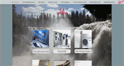 Desktop Screenshot of marklunds.se