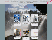 Tablet Screenshot of marklunds.se