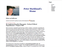 Tablet Screenshot of marklunds.com